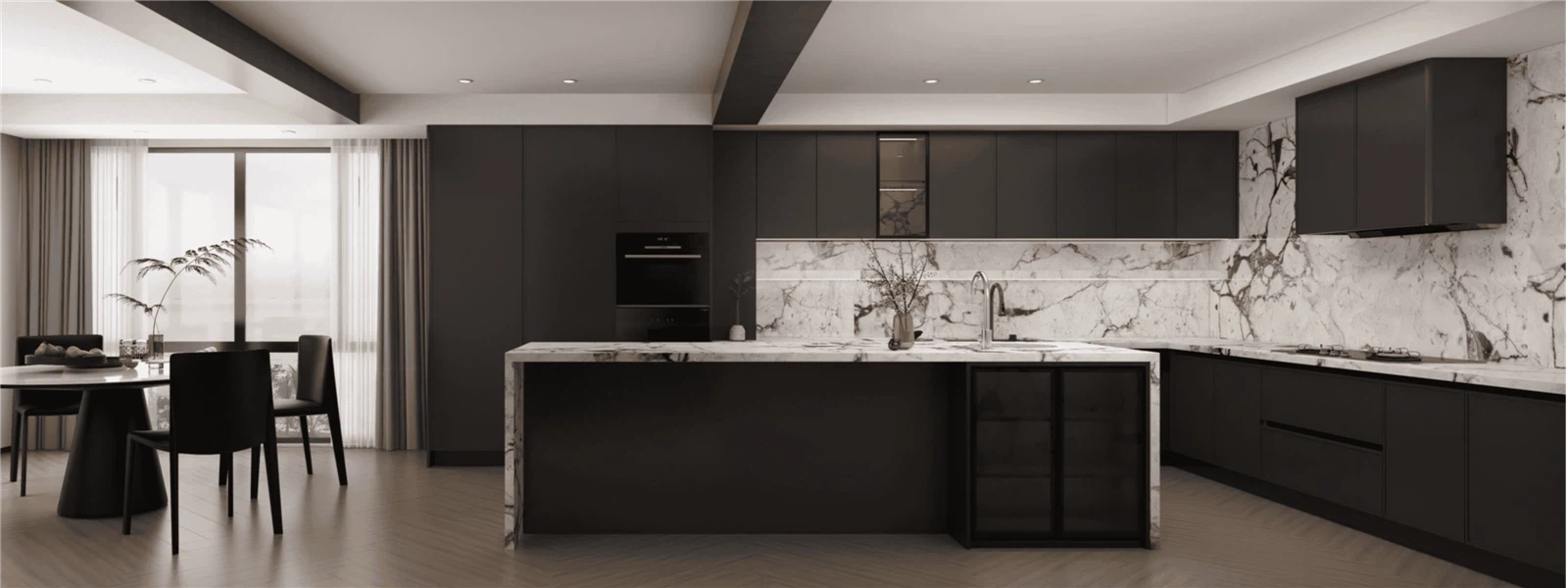 2-6Lacquer Finish Kitchen Cabinet 9 2-6Lacquer Finish Kitchen Cabinet 9